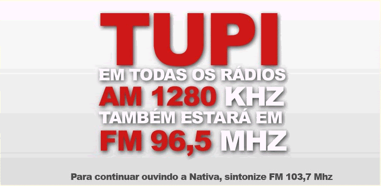 Erro de português no portal da Tupi AM: Tupi em todas os rádios